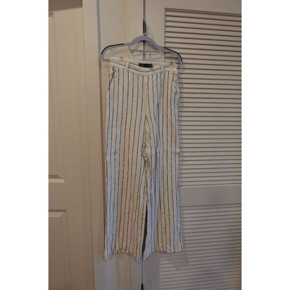 Polo Ralph Lauren Striped Linen Jacquard Straight Pant - Picture 6 of 12